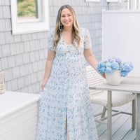 Suzette Paisley Maxi Dress