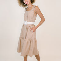 Terra Tan Midi Dress