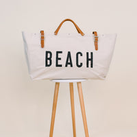 Natural Canvas Weekender Bag