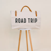 Natural Canvas Weekender Bag