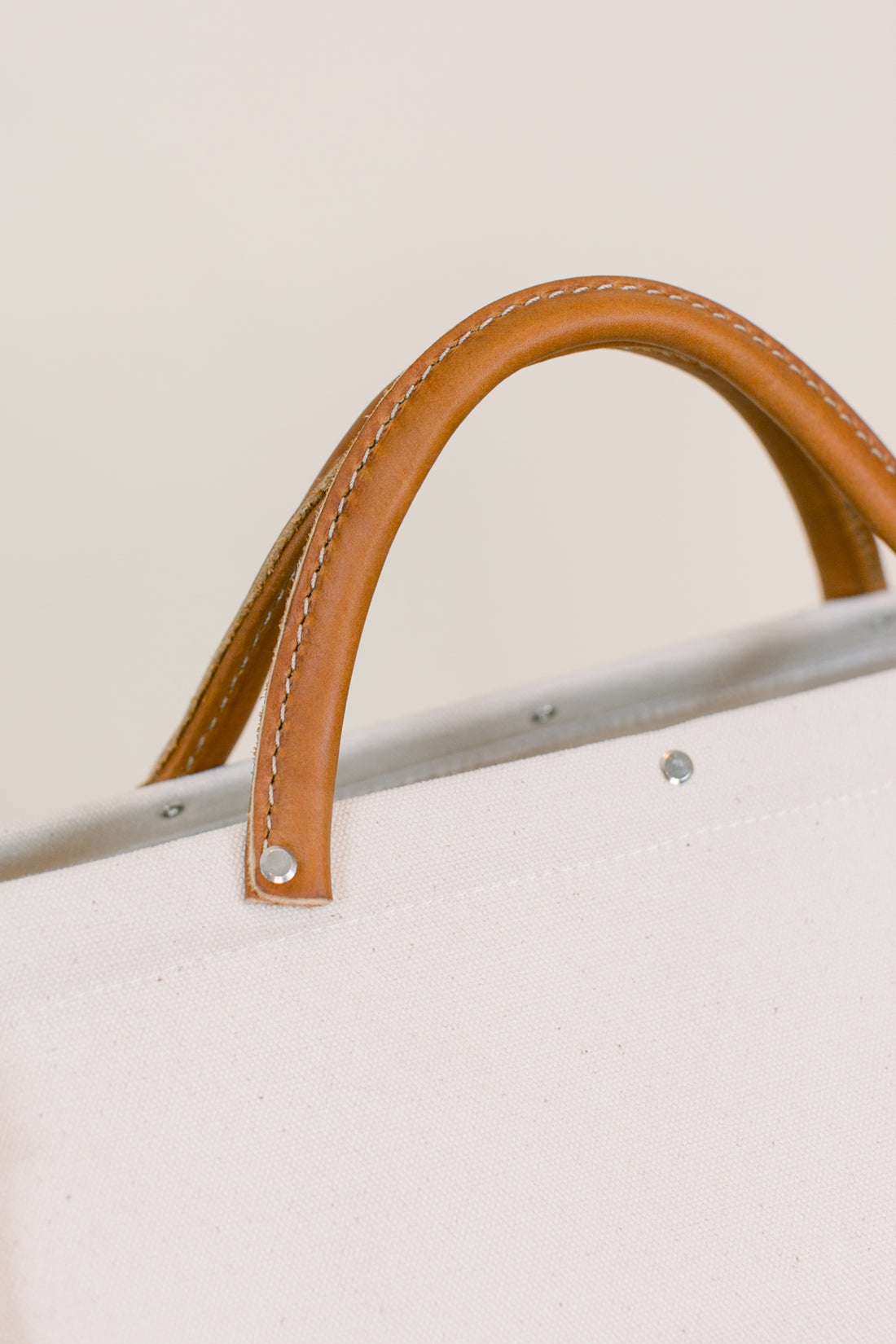 Natural Canvas Weekender Bag