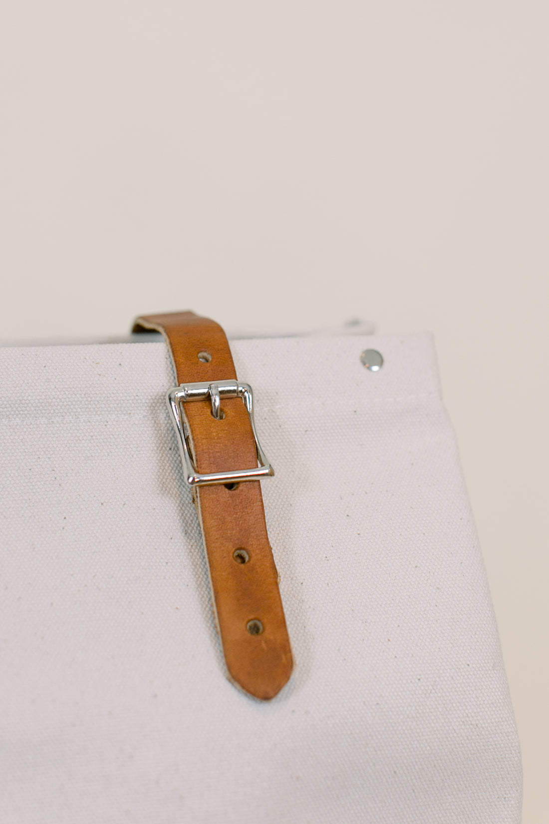 Natural Canvas Weekender Bag