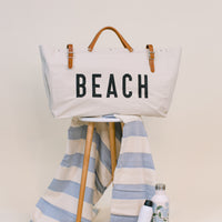 Natural Canvas Weekender Bag