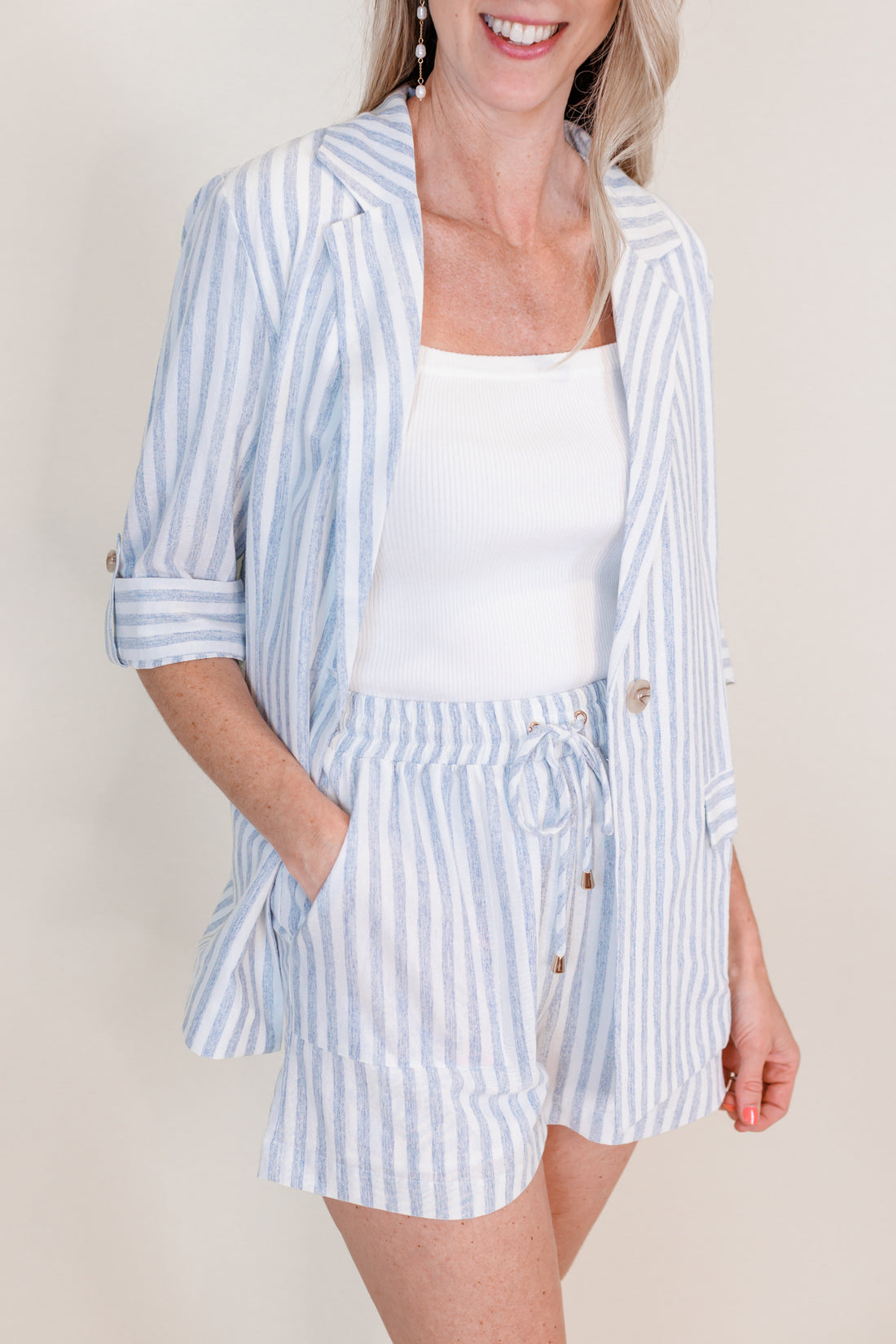 Southampton Blue Stripe Blazer