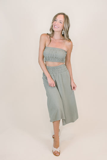 Alani Two-Piece Set in Olive