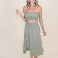 Alani Two-Piece Set in Olive