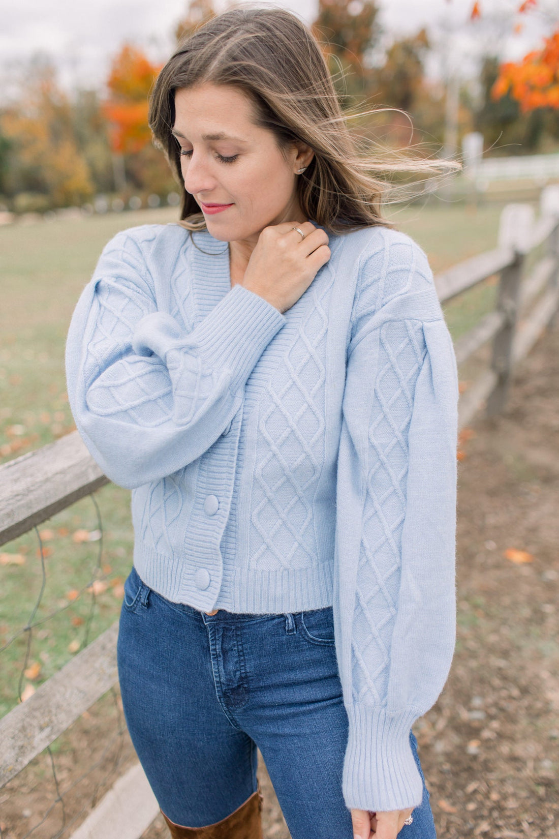 Brighton Powder Blue Sweater