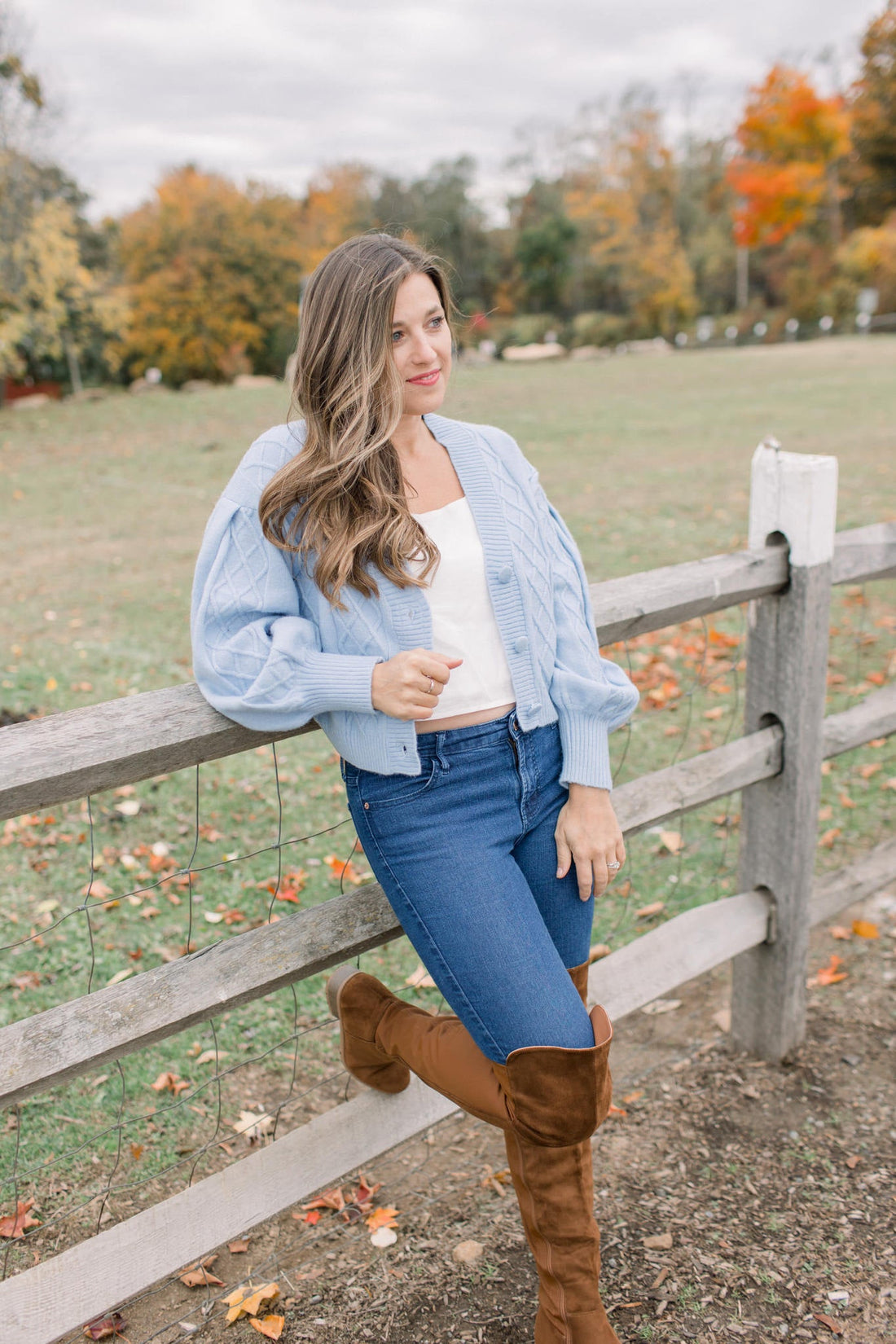 Brighton Powder Blue Sweater