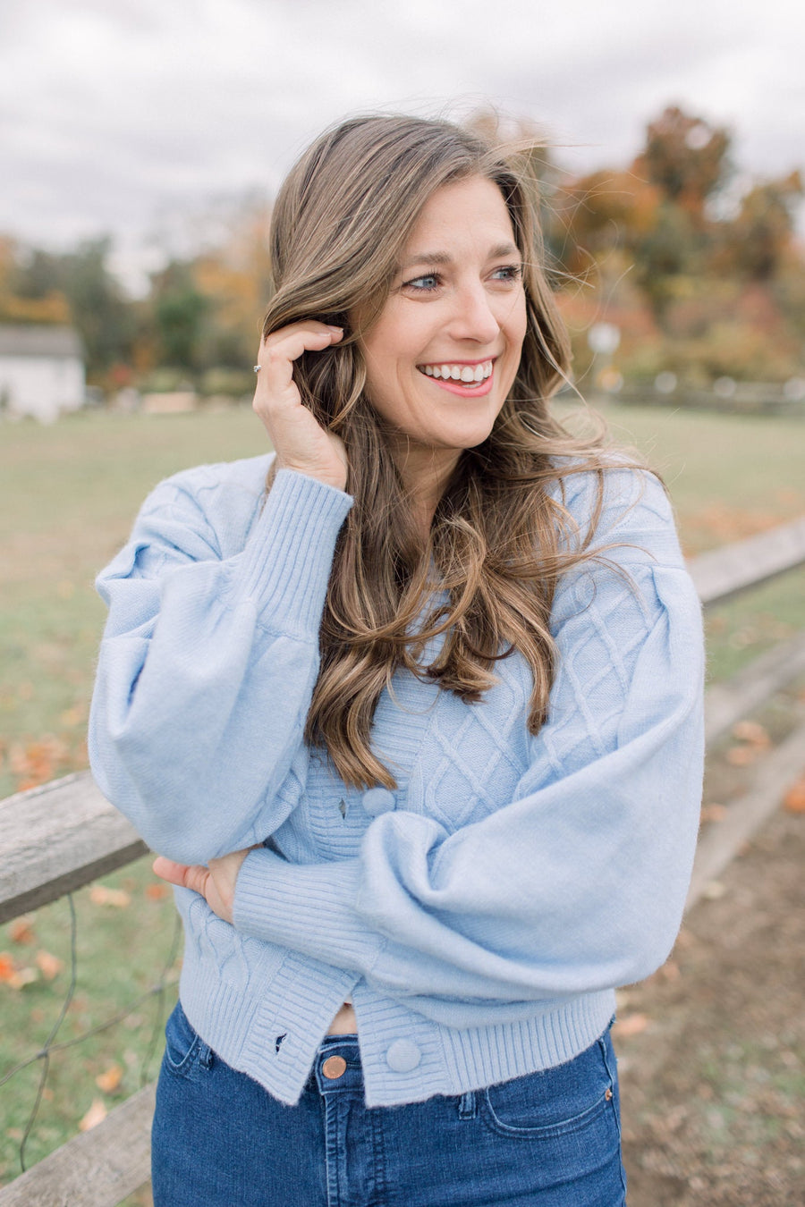 Brighton Powder Blue Sweater