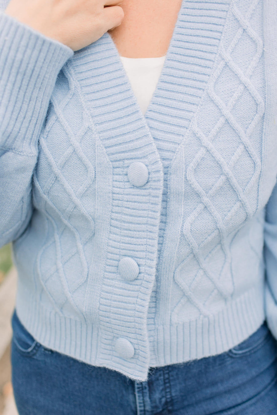 Brighton Powder Blue Sweater