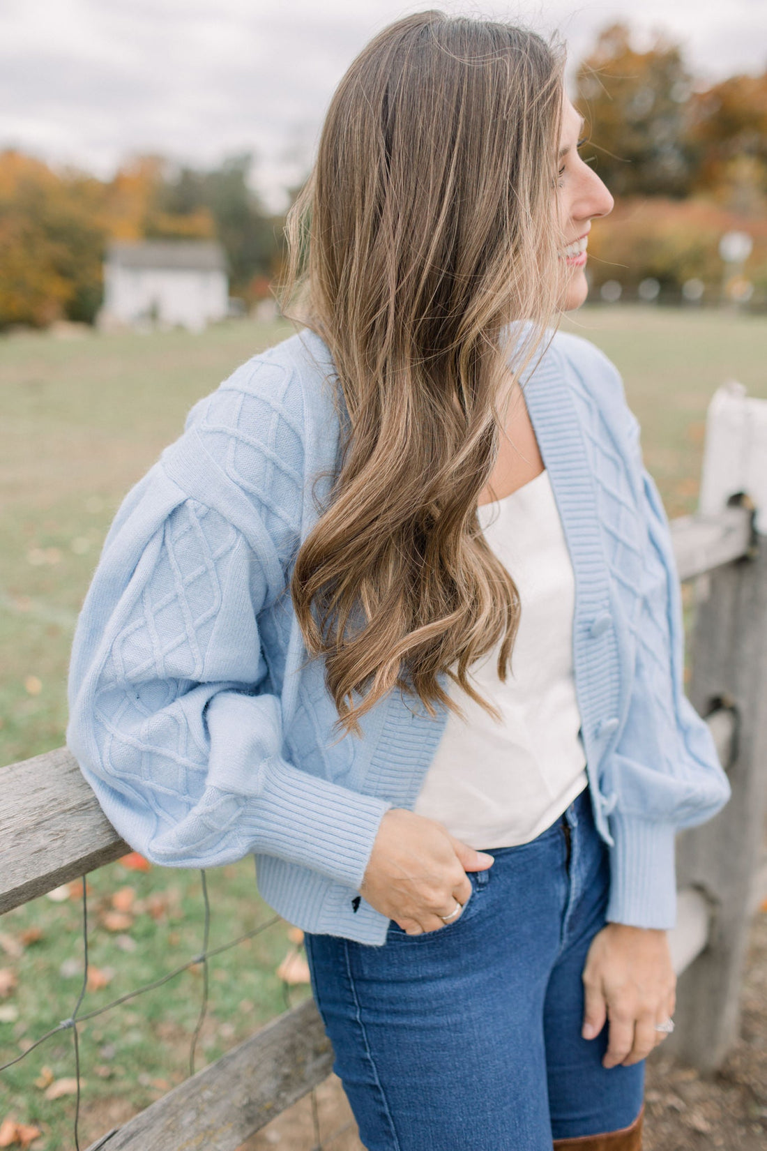 Brighton Powder Blue Sweater