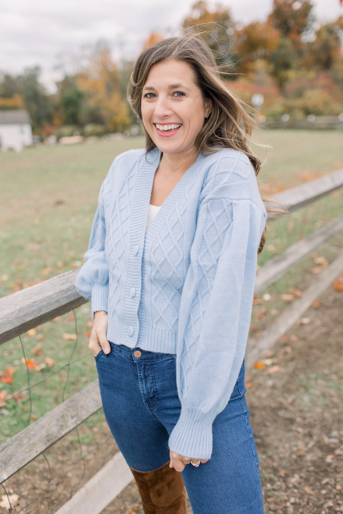 Brighton Powder Blue Sweater