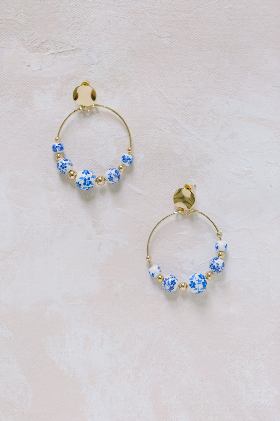 Chinoiserie Circle Earrings