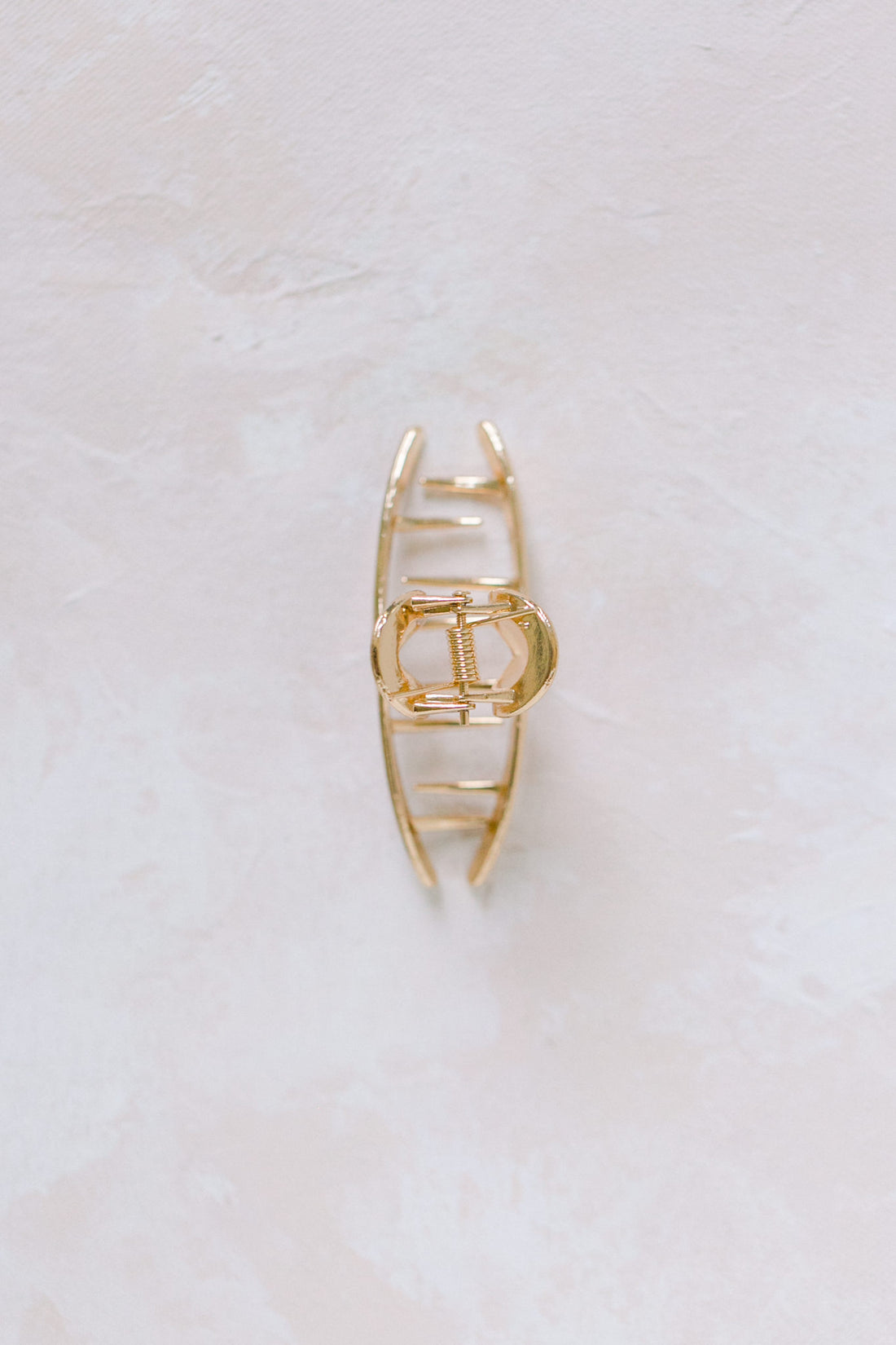 Small Gold Metal Hair Claw