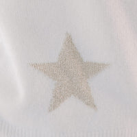 Star Sweater Ivory & Gold