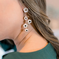Cassandra Floral Vine Earrings