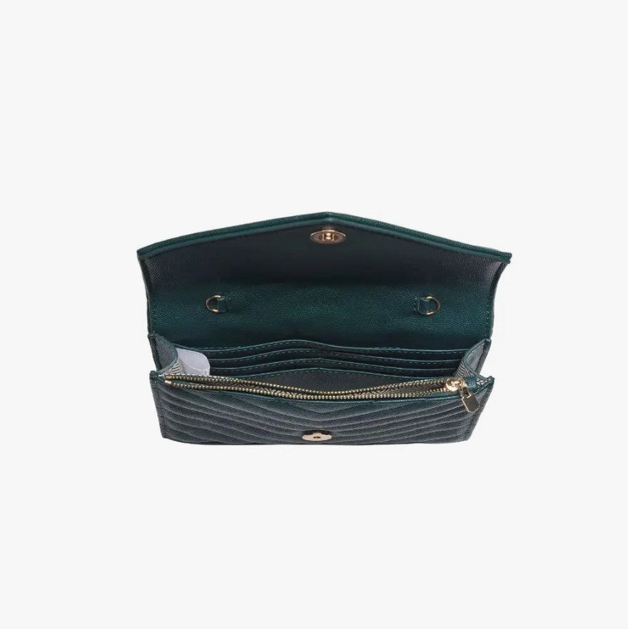 Kinsley Envelope Crossbody Hunter Green