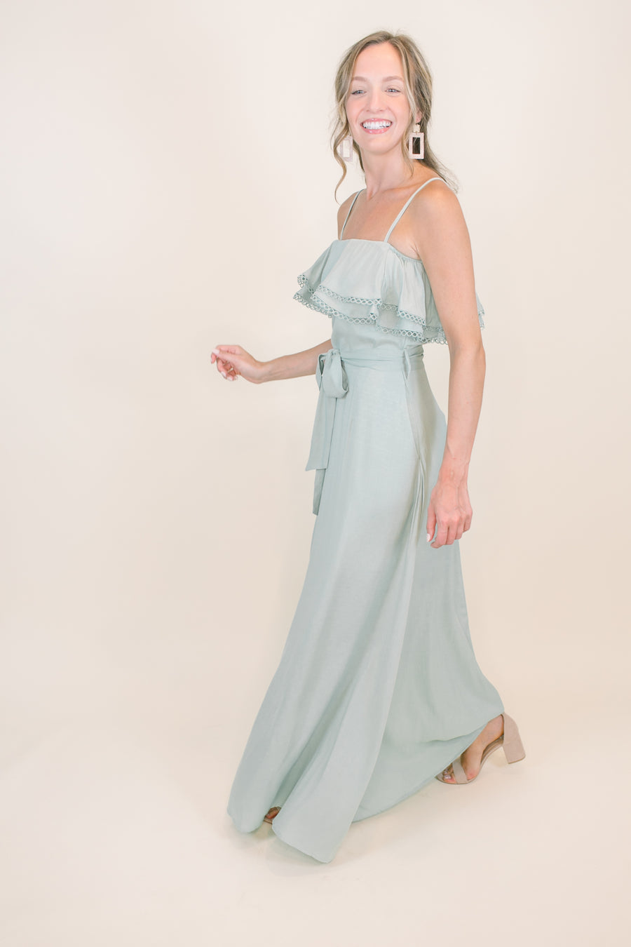 Meadows Maxi Dress Sage