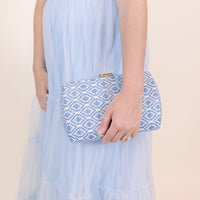 Sevilla Sky Blue Clutch