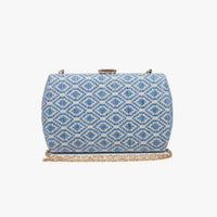 Sevilla Sky Blue Clutch