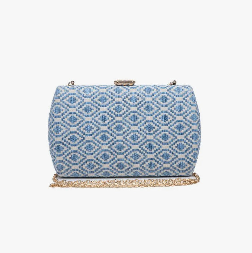 Sevilla Sky Blue Clutch