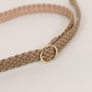 Taupe Woven Belt