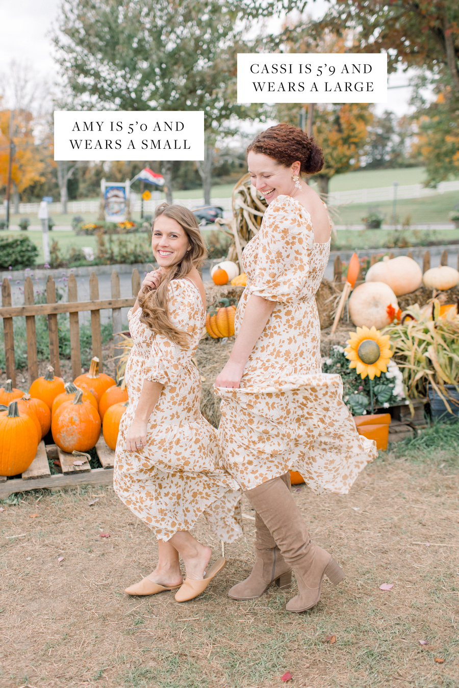Autumn Smocked Dress in Cream